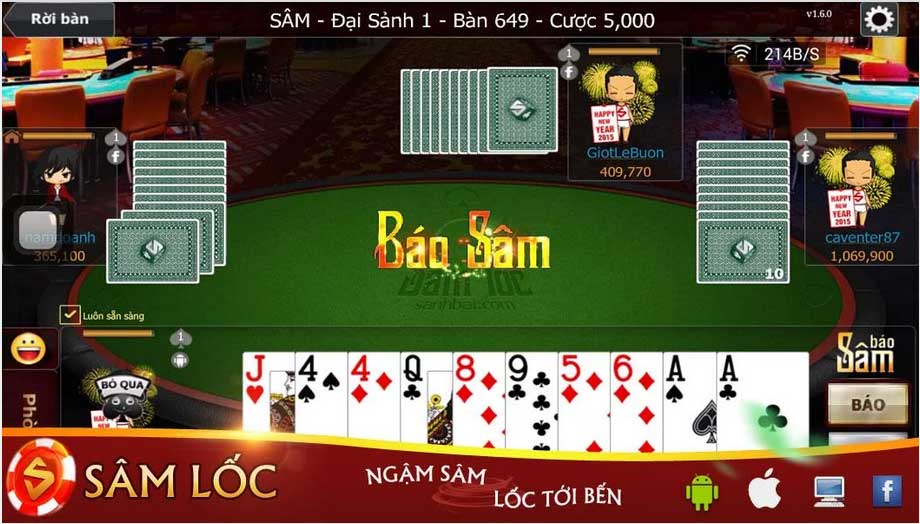 Mẹo chơi bài Sâm được 68 game bài tổng hợp lại 