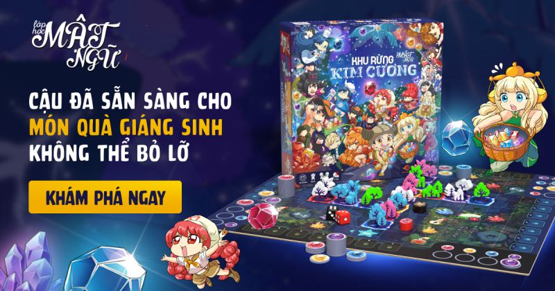 Phá đảo mật ngữ Khu rừng Kim cương món quà ngọt ngào