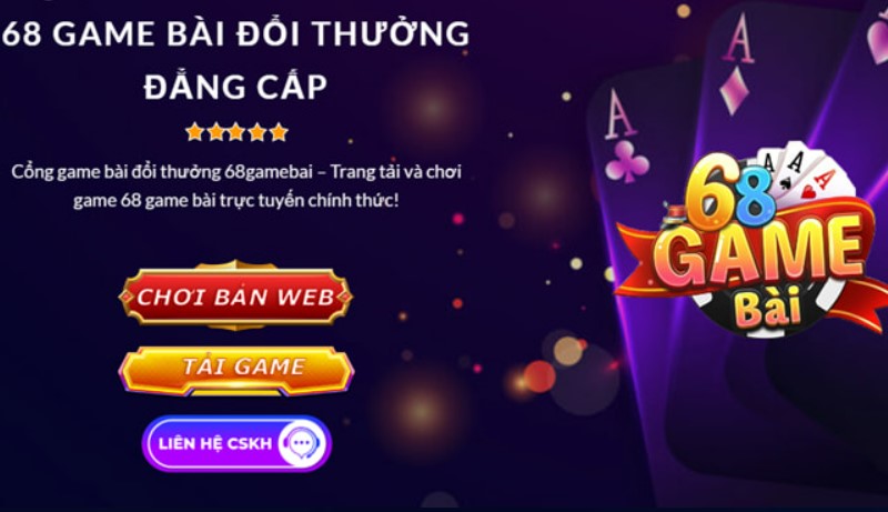 Nhà cái 68 game bài